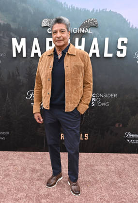 ˜Marshals™ FYC Gil Birmingham arriving to the Marshals FYC held at Paramount Studios on April 25, 2026 in Hollywood, CA. Hollywood Paramount Studios California USA Copyright: xLisaxOConnorx xAFF-USA.comx