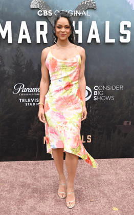 ˜Marshals™ FYC Ash Santos arriving to the Marshals FYC held at Paramount Studios on April 25, 2026 in Hollywood, CA. Hollywood Paramount Studios California USA Copyright: xLisaxOConnorx xAFF-USA.comx