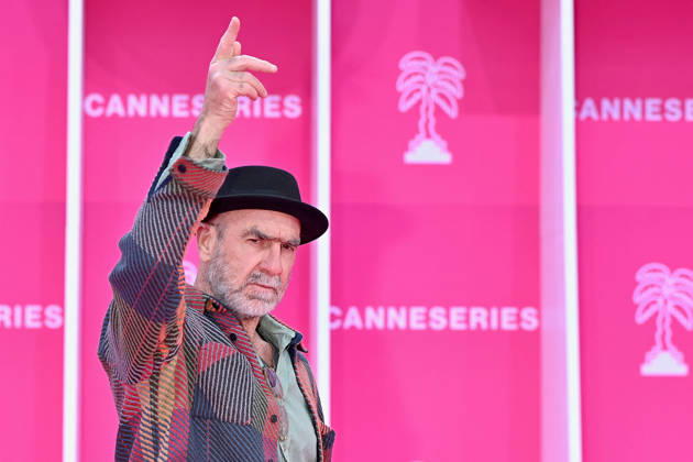 Pink Carpet - The 9th Canneseries International Festival - Day 3. FC CANNES, FRANCE - APRIL 25 Eric Cantona attends Day Three of the 9th Canneseries International Festival on April 25, 2026 in Cannes, France. Photo by Franck Castel ABACAPRESS.COM Cannes France  Copyright: xCastelxFranck ABACAx