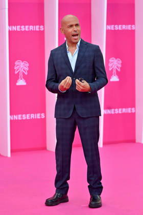 Pink Carpet - The 9th Canneseries International Festival - Day 3. FC CANNES, FRANCE - APRIL 25 Éric Judor attends Day Three of the 9th Canneseries International Festival on April 25, 2026 in Cannes, France. Photo by Franck Castel ABACAPRESS.COM Cannes France  Copyright: xCastelxFranck ABACAx