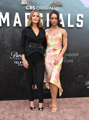 ˜Marshals™ FYC Arielle Kebbel and Ash Santos arriving to the Marshals FYC held at Paramount Studios on April 25, 2026 in Hollywood, CA. Hollywood Paramount Studios California USA Copyright: xLisaxOConnorx xAFF-USA.comx