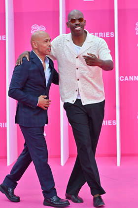Pink Carpet - The 9th Canneseries International Festival - Day 3. FC CANNES, FRANCE - APRIL 25 Éric Judor and Jean-Pascal Zadi attends Day Three of the 9th Canneseries International Festival on April 25, 2026 in Cannes, France. Photo by Franck Castel ABACAPRESS.COM Cannes France  Copyright: xCastelxFranck ABACAx