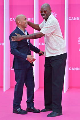 Pink Carpet - The 9th Canneseries International Festival - Day 3. FC CANNES, FRANCE - APRIL 25 Éric Judor and Jean-Pascal Zadi attends Day Three of the 9th Canneseries International Festival on April 25, 2026 in Cannes, France. Photo by Franck Castel ABACAPRESS.COM Cannes France  Copyright: xCastelxFranck ABACAx
