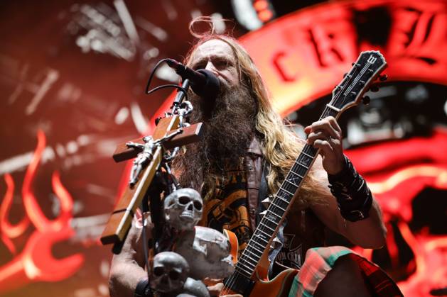 RECORD DATE NOT STATED black label society faz show no bangers open air Sao Paulo (SP), April 25, 2026 - Bangers Open Air Music SP - Black Label Society performs during the first day of the Bangers Open Air festival this Saturday, the 25th, at the Memorial da America Latina in Sao Paulo. This is the biggest metal festival in Brazil, featuring big names in heavy rock from the national and international scene.(Foto: Fabricio Bomjardim Thenews2 imago images) black label society faz show no bangers open air  Copyright: xFabricioxBomjardimx