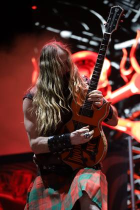 RECORD DATE NOT STATED black label society faz show no bangers open air Sao Paulo (SP), April 25, 2026 - Bangers Open Air Music SP - Black Label Society performs during the first day of the Bangers Open Air festival this Saturday, the 25th, at the Memorial da America Latina in Sao Paulo. This is the biggest metal festival in Brazil, featuring big names in heavy rock from the national and international scene.(Foto: Fabricio Bomjardim Thenews2 imago images) black label society faz show no bangers open air  Copyright: xFabricioxBomjardimx