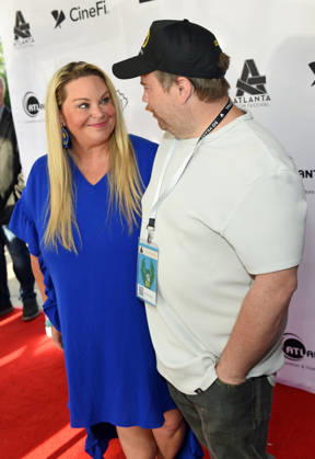 April 26, 2026, Atlanta, Georgia, USA: Amy Boland Hauser and Paul Walter Hauser in attendance at the Atlanta Film Festival for the film Richard Jewell at The Plaza Theatre, Atlanta, Georgia 4-25-26 Atlanta USA - ZUMAs380 20260426_zep_s380_018 Copyright: xDerekxStormx
