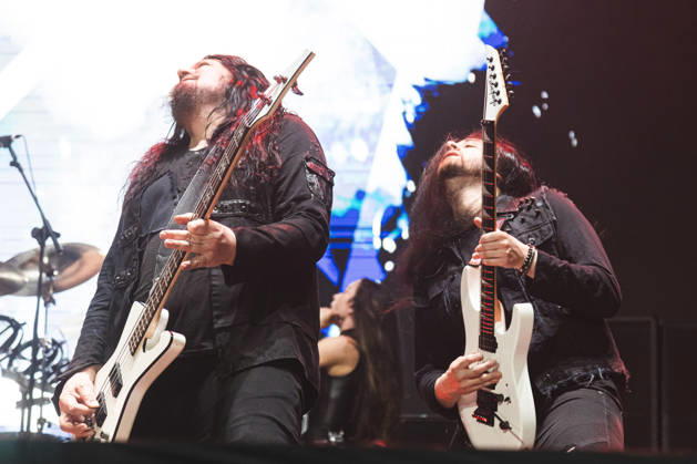 SaO PAULO, SP - 25.04.2026: BANGERS OPEN AIR 2026 - The band Arch Enemy performs on the Hot Stage at the Bangers Open Air 2026 festival held at the Memorial da AmÃ rica Latina on Saturday night (25) x2932091x  YurixMurakami