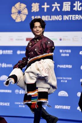 BEIJING, CHINA - APRIL 25: Internet celebrity Tamdrin, also known as Ding Zhen, attends the closing ceremony of the 16th Beijing International Film Festival on April 25, 2026 in Beijing, China.  Copyright: xVCGx 111637223171