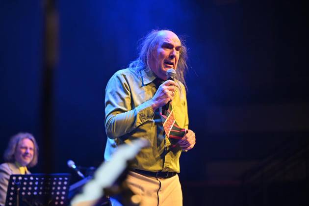 Guildo Horn ist in der Stadt und singt gleich an zwei ausverkauften Abenden mit den Essenern in der Weststadthalle. ** NUR FÜR REDAKTIONELLE ZWECKE ** EDITORIAL USE ONLY **<p>Guildo Horn und die Orthopädischen Strümpfe treten am Samstag, 25. April 2026 in der Weststadthalle in Essen auf. Deutschland NRW Essen Copyright: VladimirxWegener