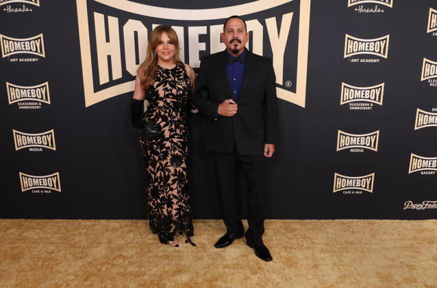 Homeboy Industries 2026 Lo Maximo Awards And Fundraising Gala Los Angeles CA April 25- Yadi Rivera, Emilio Rivera. 2026 Lo Maximo Awards And Fundraising Gala at The JW Marriott .A. LIVE in Los Angele on April 25, 2026 Copyright AdMedia Los Angeles CA United States EDITORIAL USE ONLY  Copyright: xx ADx admphotostwo984423