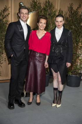ABB FILMPREISABEND- Jannis Niewoehner, Sarah Duve-Schmid und Luna Wedler zu Gast auf dem Nominiertenabend zum DEUTSCHEN FILMPREISES 2026 in der Landesvertretung Nordrhein-Westfalen am 25.04.2026 in Berlin Berlin Deutschland