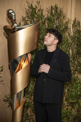 ABB FILMPREISABEND- Christian Friedel Lola zu Gast auf dem Nominiertenabend zum DEUTSCHEN FILMPREISES 2026 in der Landesvertretung Nordrhein-Westfalen am 25.04.2026 in Berlin Berlin Deutschland