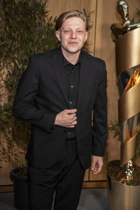 ABB FILMPREISABEND- Leonhard Kunz zu Gast auf dem Nominiertenabend zum DEUTSCHEN FILMPREISES 2026 in der Landesvertretung Nordrhein-Westfalen am 25.04.2026 in Berlin Berlin Deutschland
