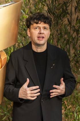 ABB FILMPREISABEND- Christian Friedel zu Gast auf dem Nominiertenabend zum DEUTSCHEN FILMPREISES 2026 in der Landesvertretung Nordrhein-Westfalen am 25.04.2026 in Berlin Berlin Deutschland