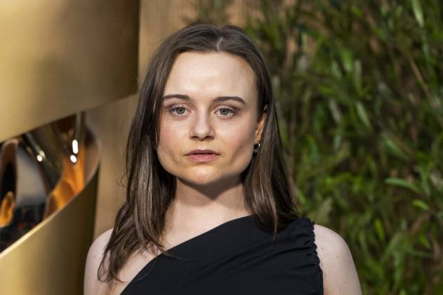 ABB FILMPREISABEND- Lena Urzendowsky zu Gast auf dem Nominiertenabend zum DEUTSCHEN FILMPREISES 2026 in der Landesvertretung Nordrhein-Westfalen am 25.04.2026 in Berlin Berlin Deutschland