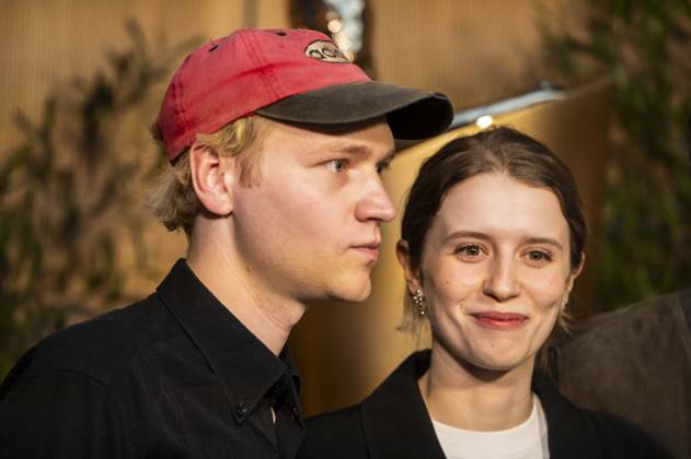 ABB FILMPREISABEND- Bruno Aleaxander und Katharina Stark zu Gast auf dem Nominiertenabend zum DEUTSCHEN FILMPREISES 2026 in der Landesvertretung Nordrhein-Westfalen am 25.04.2026 in Berlin Berlin Deutschland