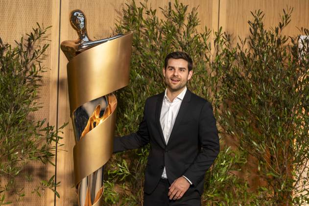 ABB FILMPREISABEND- Lucas Reiber Lola zu Gast auf dem Nominiertenabend zum DEUTSCHEN FILMPREISES 2026 in der Landesvertretung Nordrhein-Westfalen am 25.04.2026 in Berlin Berlin Deutschland