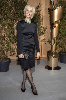 ABB FILMPREISABEND- Katja Eichinger zu Gast auf dem Nominiertenabend zum DEUTSCHEN FILMPREISES 2026 in der Landesvertretung Nordrhein-Westfalen am 25.04.2026 in Berlin Berlin Deutschland
