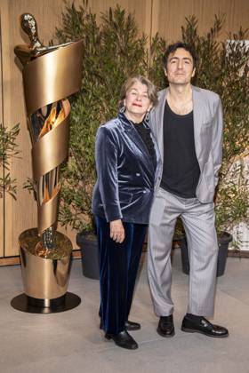 ABB FILMPREISABEND- Teresa Heinz Kerry und Ilker Catak zu Gast auf dem Nominiertenabend zum DEUTSCHEN FILMPREISES 2026 in der Landesvertretung Nordrhein-Westfalen am 25.04.2026 in Berlin Berlin Deutschland