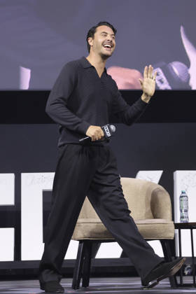 April 25, 2026, Mexico City, Ciudad de Mexico, Mexico: Jack Huston attends the Spider Noir: With no power comes no responsibility conference at pop culture festival CCXP Comic Con Experience at Centro Banamex on April 25, 2026 in Mexico City, Mexico. Mexico City Mexico  - ZUMAe321 20260425_zea_e321_173 Copyright: xYamakxPereax