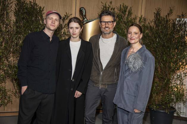 ABB FILMPREISABEND- Bruno Aleaxander, Katharina Stark, Simon Verhoeven und Anne Ratte-Polle zu Gast auf dem Nominiertenabend zum DEUTSCHEN FILMPREISES 2026 in der Landesvertretung Nordrhein-Westfalen am 25.04.2026 in Berlin Berlin Deutschland