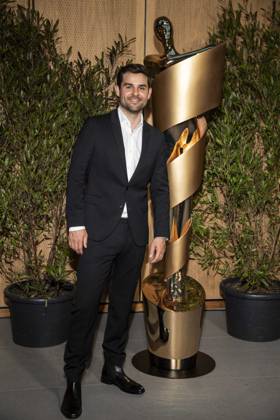 ABB FILMPREISABEND- Lucas Reiber zu Gast auf dem Nominiertenabend zum DEUTSCHEN FILMPREISES 2026 in der Landesvertretung Nordrhein-Westfalen am 25.04.2026 in Berlin Berlin Deutschland