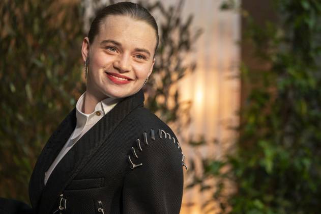 ABB FILMPREISABEND- Luna Wedler zu Gast auf dem Nominiertenabend zum DEUTSCHEN FILMPREISES 2026 in der Landesvertretung Nordrhein-Westfalen am 25.04.2026 in Berlin Berlin Deutschland