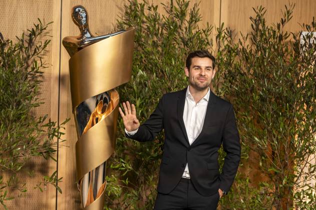 ABB FILMPREISABEND- Lucas Reiber Lola zu Gast auf dem Nominiertenabend zum DEUTSCHEN FILMPREISES 2026 in der Landesvertretung Nordrhein-Westfalen am 25.04.2026 in Berlin Berlin Deutschland