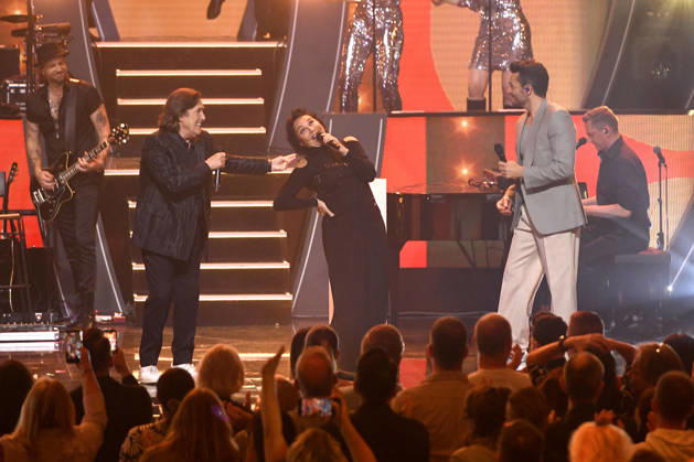 Ricchi e Poveri und Giovanni Zarrella in der ZDF-Musikshow Die Giovanni Zarrella Show in der Lokhalle Göttingen. Göttingen, 25.04.2026