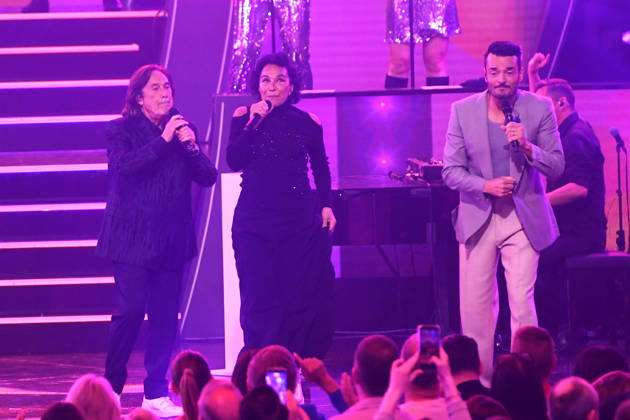 Ricchi e Poveri und Giovanni Zarrella in der ZDF-Musikshow Die Giovanni Zarrella Show in der Lokhalle Göttingen. Göttingen, 25.04.2026