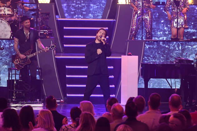 Joey Heindle in der ZDF-Musikshow Die Giovanni Zarrella Show in der Lokhalle Göttingen. Göttingen, 25.04.2026