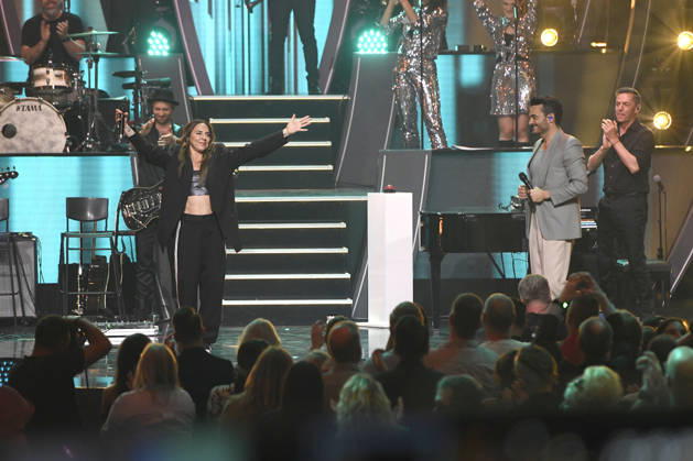 Melanie C und Giovanni Zarrella in der ZDF-Musikshow Die Giovanni Zarrella Show in der Lokhalle Göttingen. Göttingen, 25.04.2026