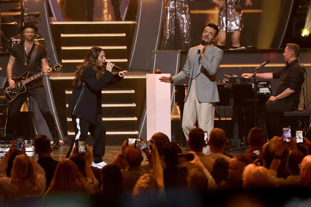 Melanie C und Giovanni Zarrella in der ZDF-Musikshow Die Giovanni Zarrella Show in der Lokhalle Göttingen. Göttingen, 25.04.2026