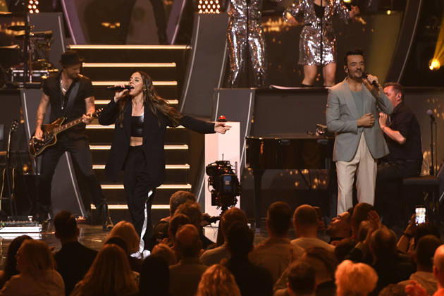 Melanie C und Giovanni Zarrella in der ZDF-Musikshow Die Giovanni Zarrella Show in der Lokhalle Göttingen. Göttingen, 25.04.2026
