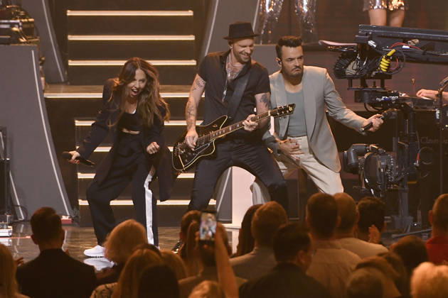Melanie C und Giovanni Zarrella in der ZDF-Musikshow Die Giovanni Zarrella Show in der Lokhalle Göttingen. Göttingen, 25.04.2026