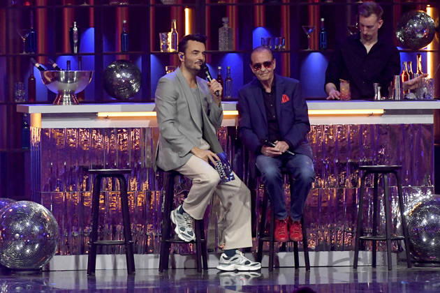 Giovanni Zarrella und Michael Holm in der ZDF-Musikshow Die Giovanni Zarrella Show in der Lokhalle Göttingen. Göttingen, 25.04.2026