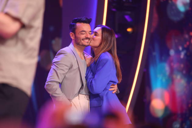 Giovanni Zarrella und Jana Ina Zarrella in der TV-Show Die Giovanni Zarrella Show Party pur live aus der Lokhalle Göttingen. Göttingen, 25.04.2026 Copyright: xAgenturxMatthiasxWehnertx xM.xGränzdörferx