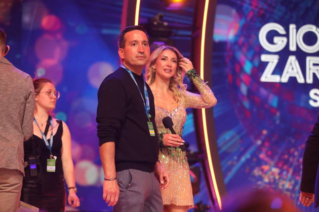 Anna-Carina Woitschack und Moritz Andersen in der TV-Show Die Giovanni Zarrella Show Party pur live aus der Lokhalle Göttingen. Göttingen, 25.04.2026 Copyright: xAgenturxMatthiasxWehnertx xM.xGränzdörferx