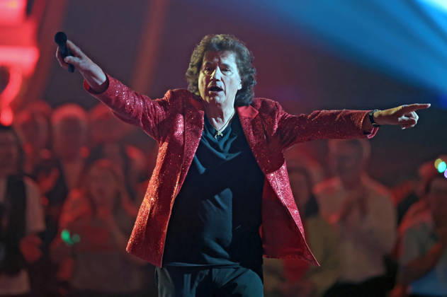 ZDF - Die Giovanni Zarrella Show . Olaf der Flipper Malolepski während der ZDF - Unterhaltungssendung Die Giovanni Zarrella Show am 25.04.2026 im Lokschuppen Göttingen. 20260425SBK0015
