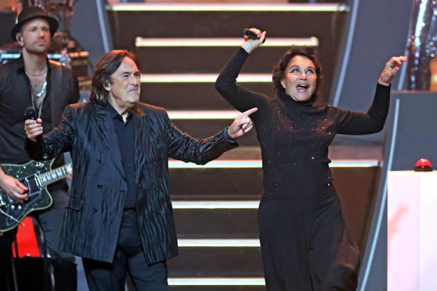 ZDF - Die Giovanni Zarrella Show . Ricchi e Poveri während der ZDF - Unterhaltungssendung Die Giovanni Zarrella Show am 25.04.2026 im Lokschuppen Göttingen. 20260425SBK0024