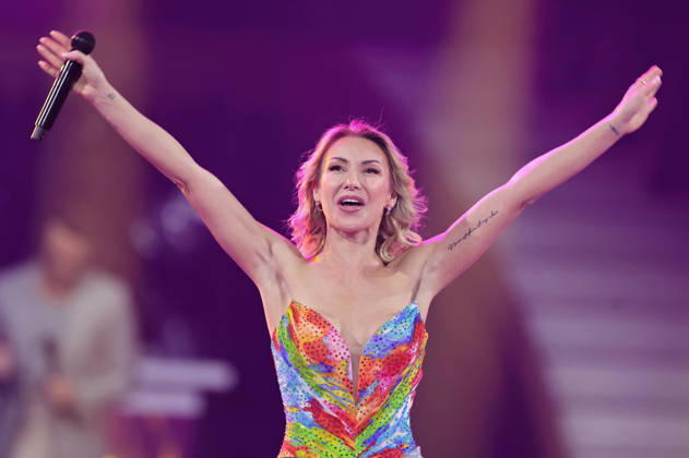 ZDF - Die Giovanni Zarrella Show . Anna-Carina Woitschack während der ZDF - Unterhaltungssendung Die Giovanni Zarrella Show am 25.04.2026 im Lokschuppen Göttingen. 20260425SBK0032