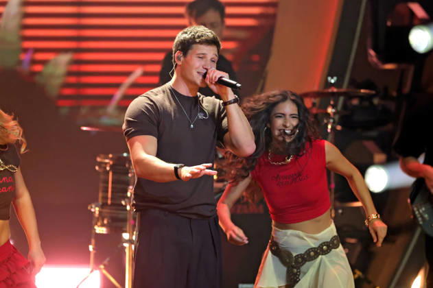 ZDF - Die Giovanni Zarrella Show . Wincent Weiss während der ZDF - Unterhaltungssendung Die Giovanni Zarrella Show am 25.04.2026 im Lokschuppen Göttingen. 20260425SBK0034