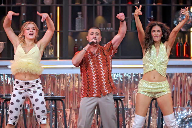 ZDF - Die Giovanni Zarrella Show . Pietro Basile während der ZDF - Unterhaltungssendung Die Giovanni Zarrella Show am 25.04.2026 im Lokschuppen Göttingen. 20260425SBK0066