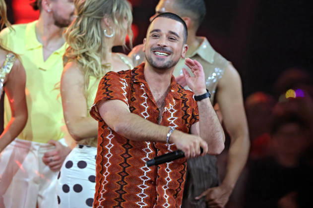 ZDF - Die Giovanni Zarrella Show . Pietro Basile während der ZDF - Unterhaltungssendung Die Giovanni Zarrella Show am 25.04.2026 im Lokschuppen Göttingen. 20260425SBK0068
