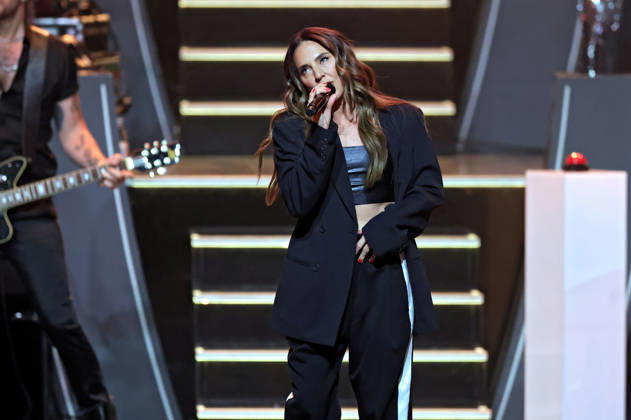 ZDF - Die Giovanni Zarrella Show . Melanie Mel C während der ZDF - Unterhaltungssendung Die Giovanni Zarrella Show am 25.04.2026 im Lokschuppen Göttingen. 20260425SBK0072