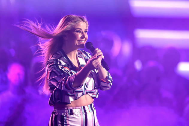ZDF - Die Giovanni Zarrella Show . Beatrice Egli während der ZDF - Unterhaltungssendung Die Giovanni Zarrella Show am 25.04.2026 im Lokschuppen Göttingen. 20260425SBK0110