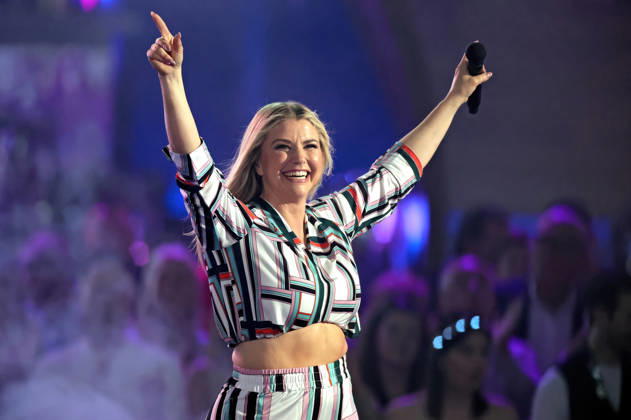 ZDF - Die Giovanni Zarrella Show . Beatrice Egli während der ZDF - Unterhaltungssendung Die Giovanni Zarrella Show am 25.04.2026 im Lokschuppen Göttingen. 20260425SBK0111
