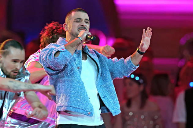 ZDF - Die Giovanni Zarrella Show . Pietro Basile während der ZDF - Unterhaltungssendung Die Giovanni Zarrella Show am 25.04.2026 im Lokschuppen Göttingen. 20260425SBK0122