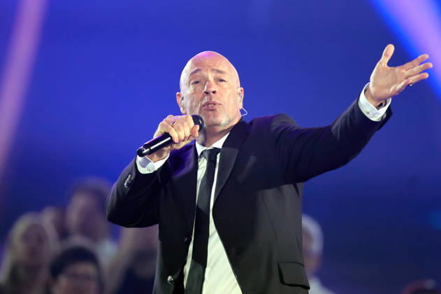 ZDF - Die Giovanni Zarrella Show . Der Graf ( Unheilig ) während der ZDF - Unterhaltungssendung Die Giovanni Zarrella Show am 25.04.2026 im Lokschuppen Göttingen. 20260425SBK0135