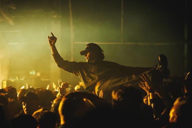 Kreator live in Copenhagen, Denmark Copenhagen, Denmark. 25th, April 2026. Concert goers seen at a live concert with the German thrash metal band Kreator at Poolen in Copenhagen. Denmark, Copenhagen  Copyright: xGonzalesxPhoto ChristianxHjorthx